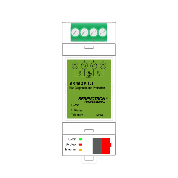 SR/BDP 1.1,总线故障诊断及保护模块